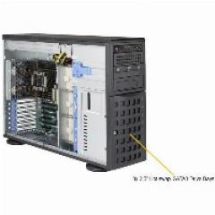 Barebone Server 4 U/Tower Dual 3647 8 Hot-swap 3.5 1280W Redundant Platinum SuperServer 7049P-TRT