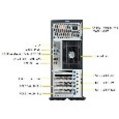 Barebone Server 4 U/Tower Dual 3647 8 Hot-swap 3.5 1200W Redundant Platinum SuperWorkstation 7049A-T