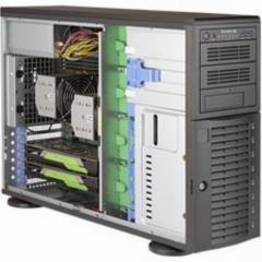 Barebone Server 4 U/Tower Dual 3647 8 Hot-swap 3.5 1200W Redundant Platinum SuperWorkstation 7049A-T