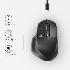 Logitech MX Master 2S RF Wireless Mouse 1000DPI Graphit