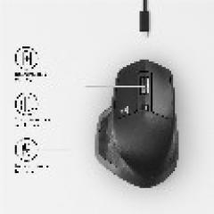 Logitech MX Master 2S RF Wireless Mouse 1000DPI Graphit