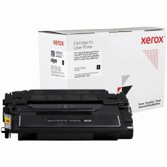 TON Xerox High Yield Black Toner Cartridge equivalent to HP 55X for use in LaserJet Enterprise P3015 Flow MFP M525, MFP M521 (CE255X) (CRG-324II)