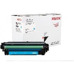 TON Xerox Cyan Toner Cartridge equivalent to HP 647A for use in Color LaserJet Enterprise CP4025, CP4525 (CE261A)