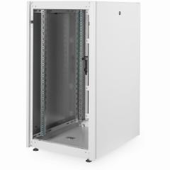 Netzwerkschrank freistehend 19 22HE Digitus 1125x600x800 mm, Farbe Grau (RAL 7035), mit Glasfronttür