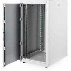 Netzwerkschrank freistehend 19 22HE Digitus 1125x600x800 mm, Farbe Grau (RAL 7035), mit Glasfronttür